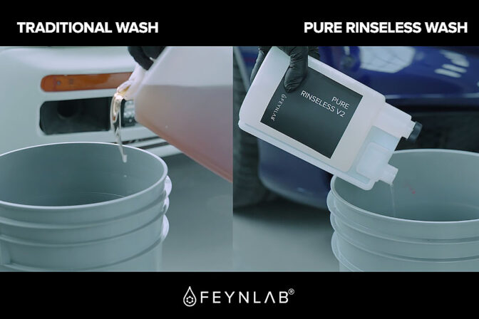 The Future of Car Washing: FEYNLAB® Rinseless vs Traditional Methods